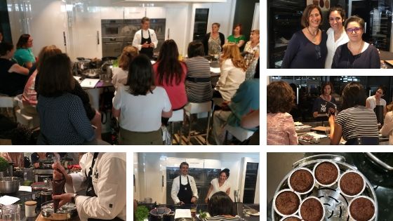Recipes from Claudia&Julia's first Showcooking in Madrid, with WMF