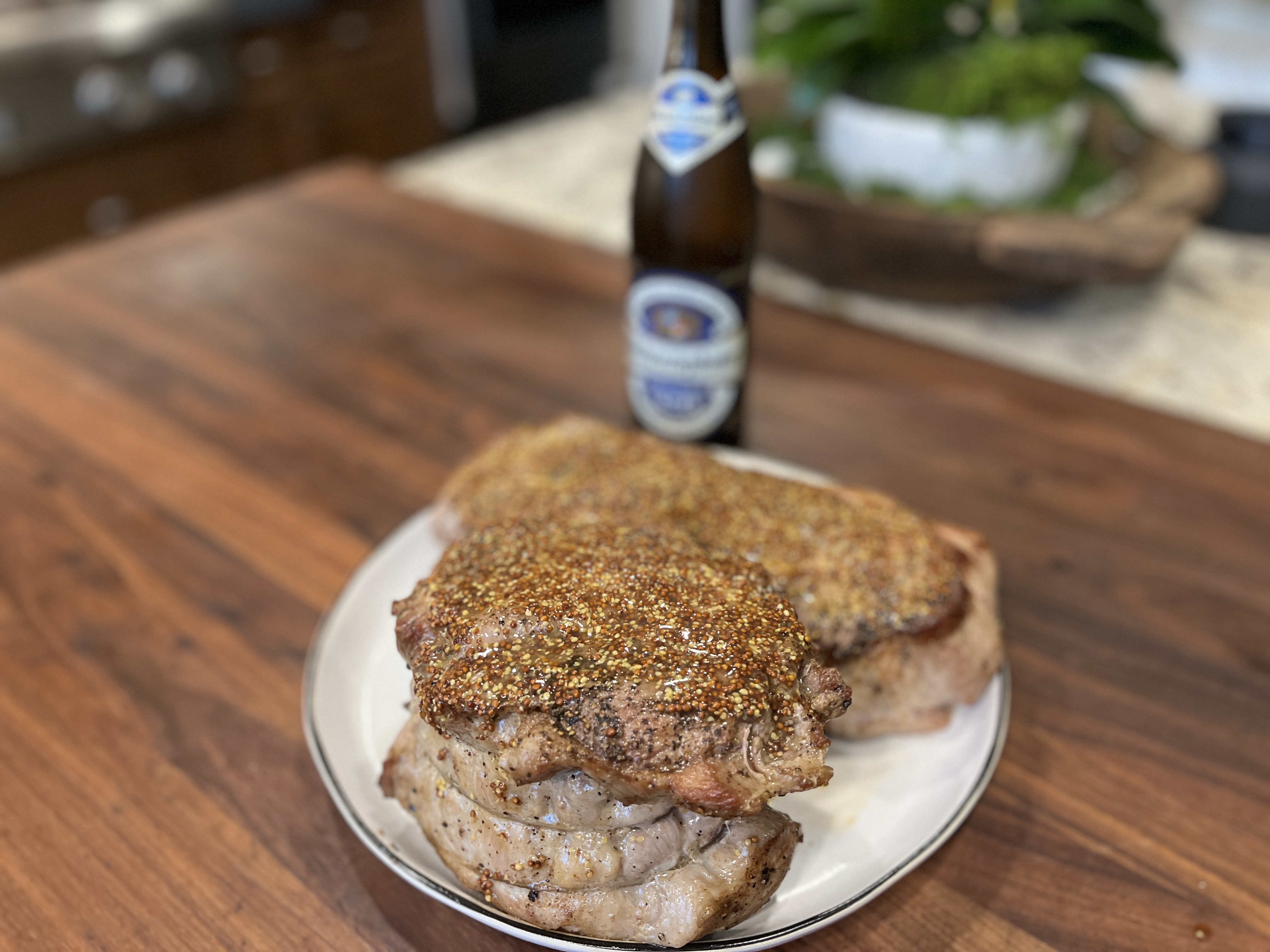 Image of Into the crockpot, add one bag of sauerkraut. Place seared...