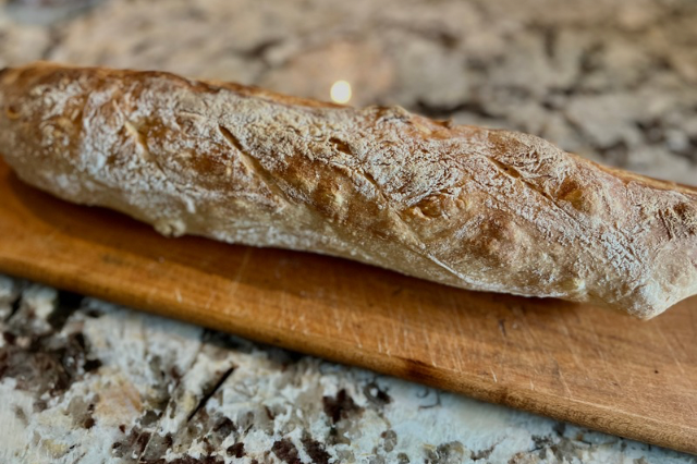 Image of Crusty bread is always good to soak up the delicious...