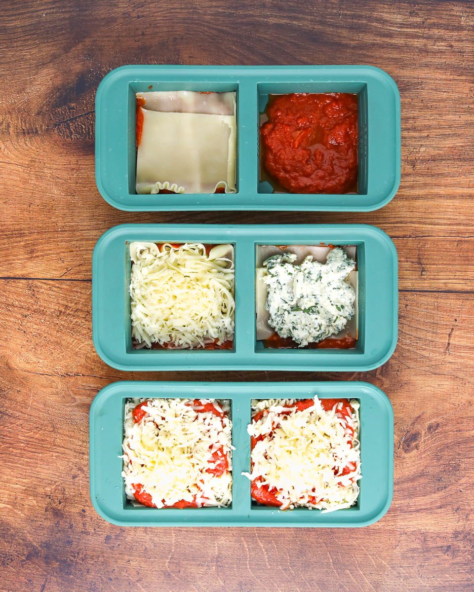 Image of Assemble Lasagna - Build the layers of the lasagna directly...