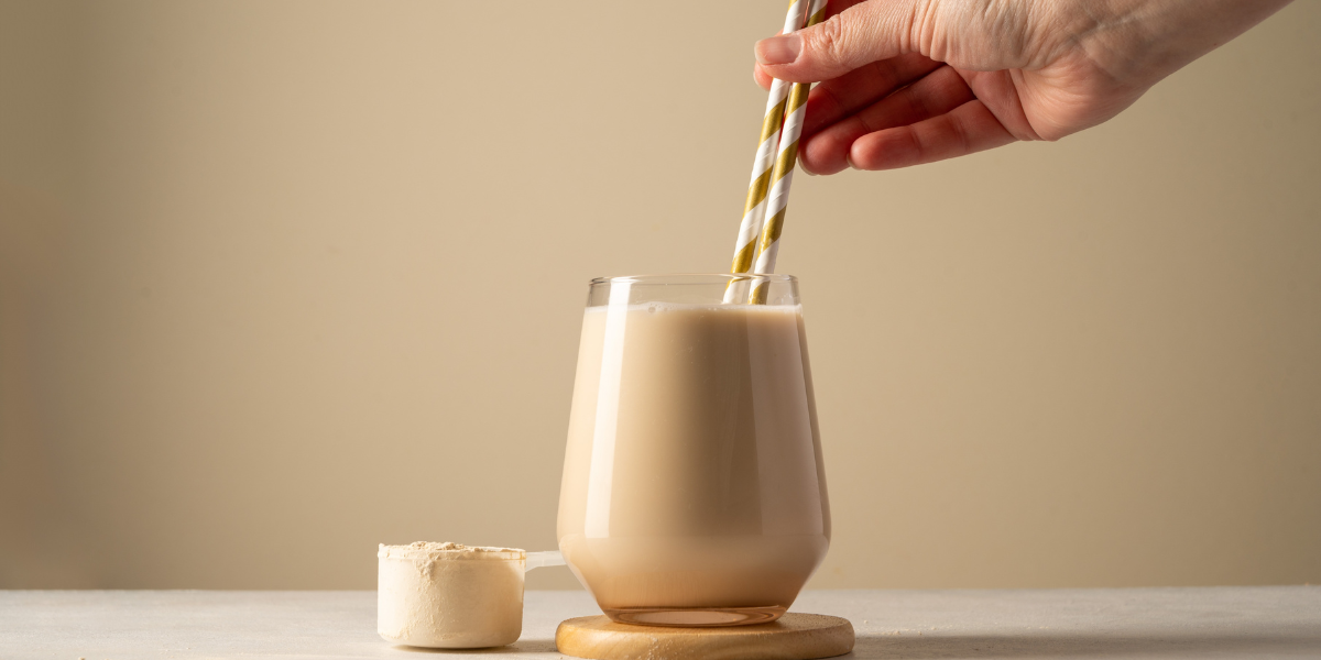 Chocolate Cinnamon Bun Protein Shake