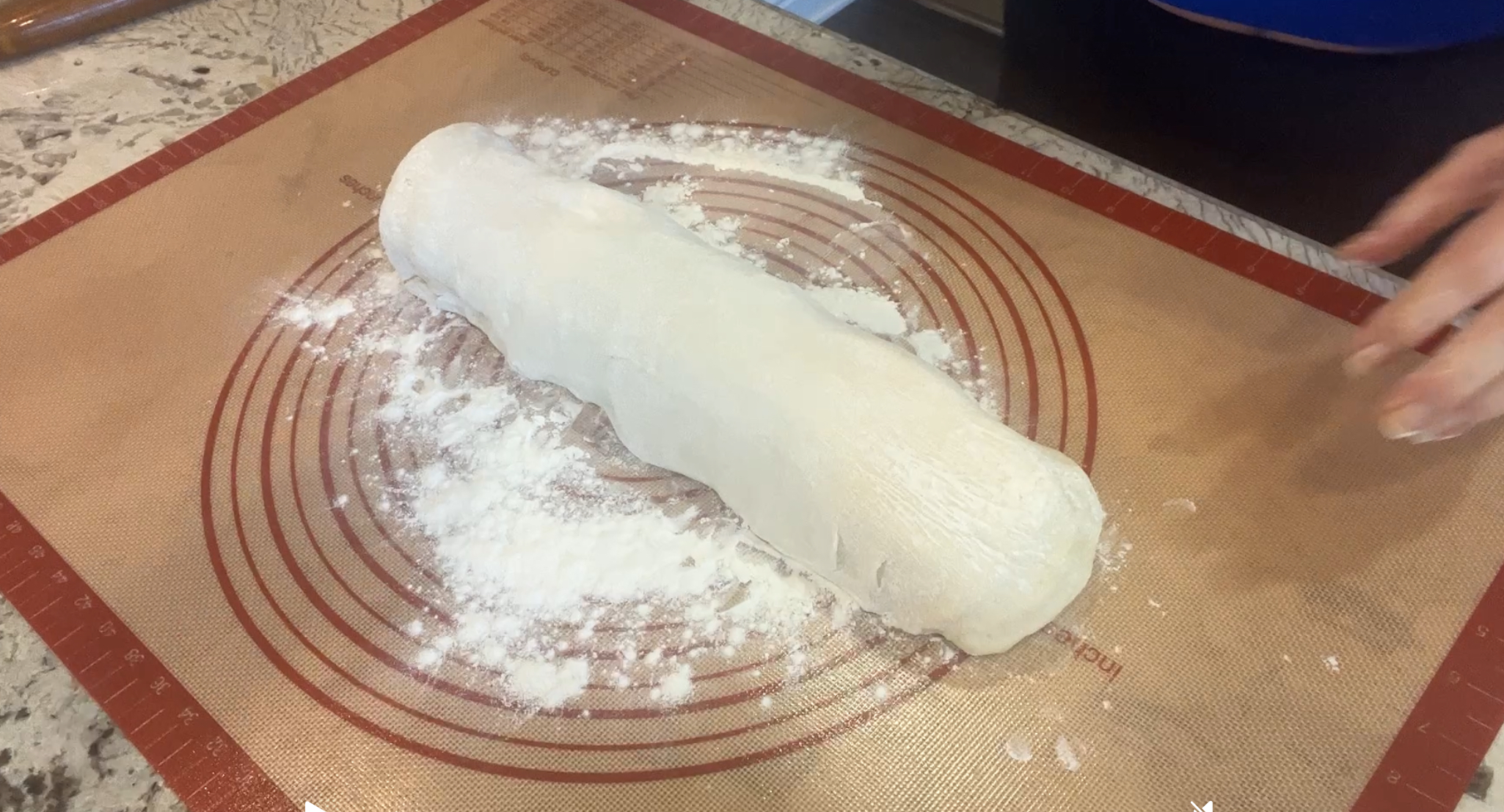 Image of Remove the dough from the bowl and form into an...