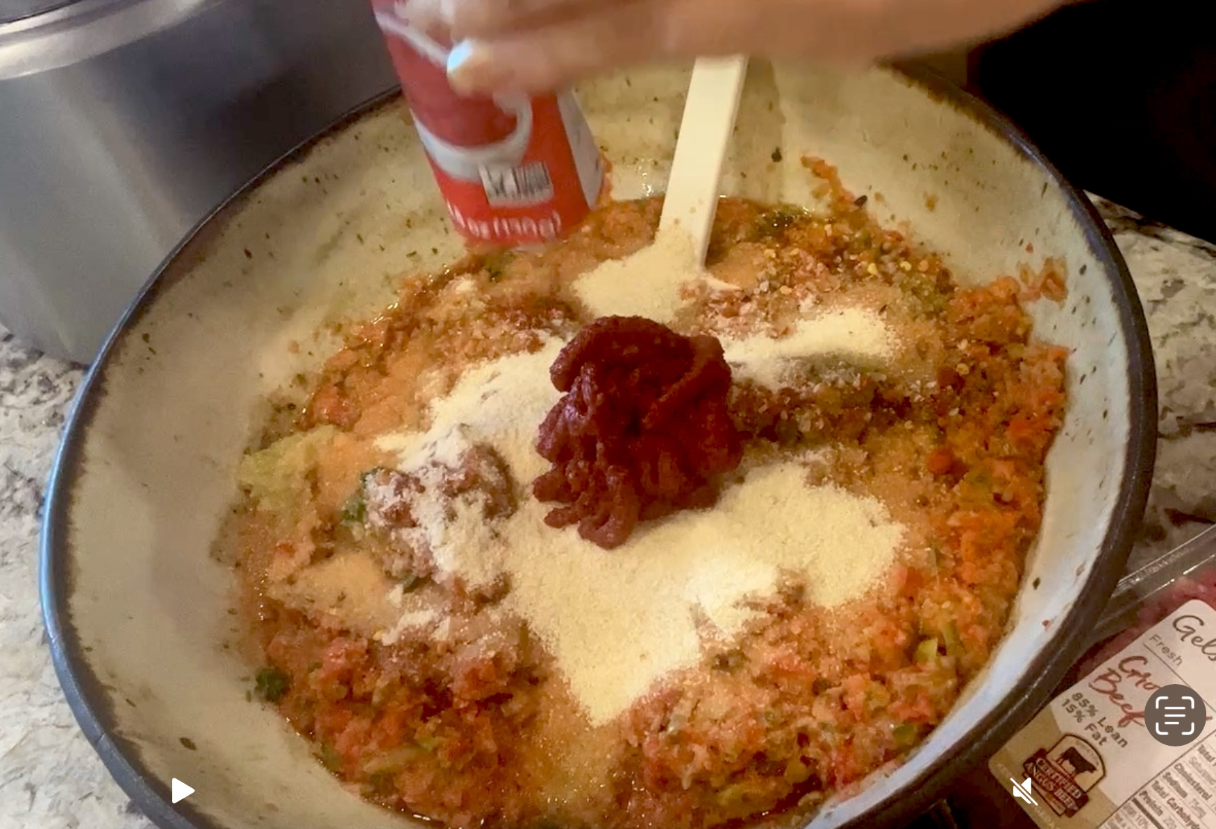 Image of In a food processor, grind each vegetable to a fine...