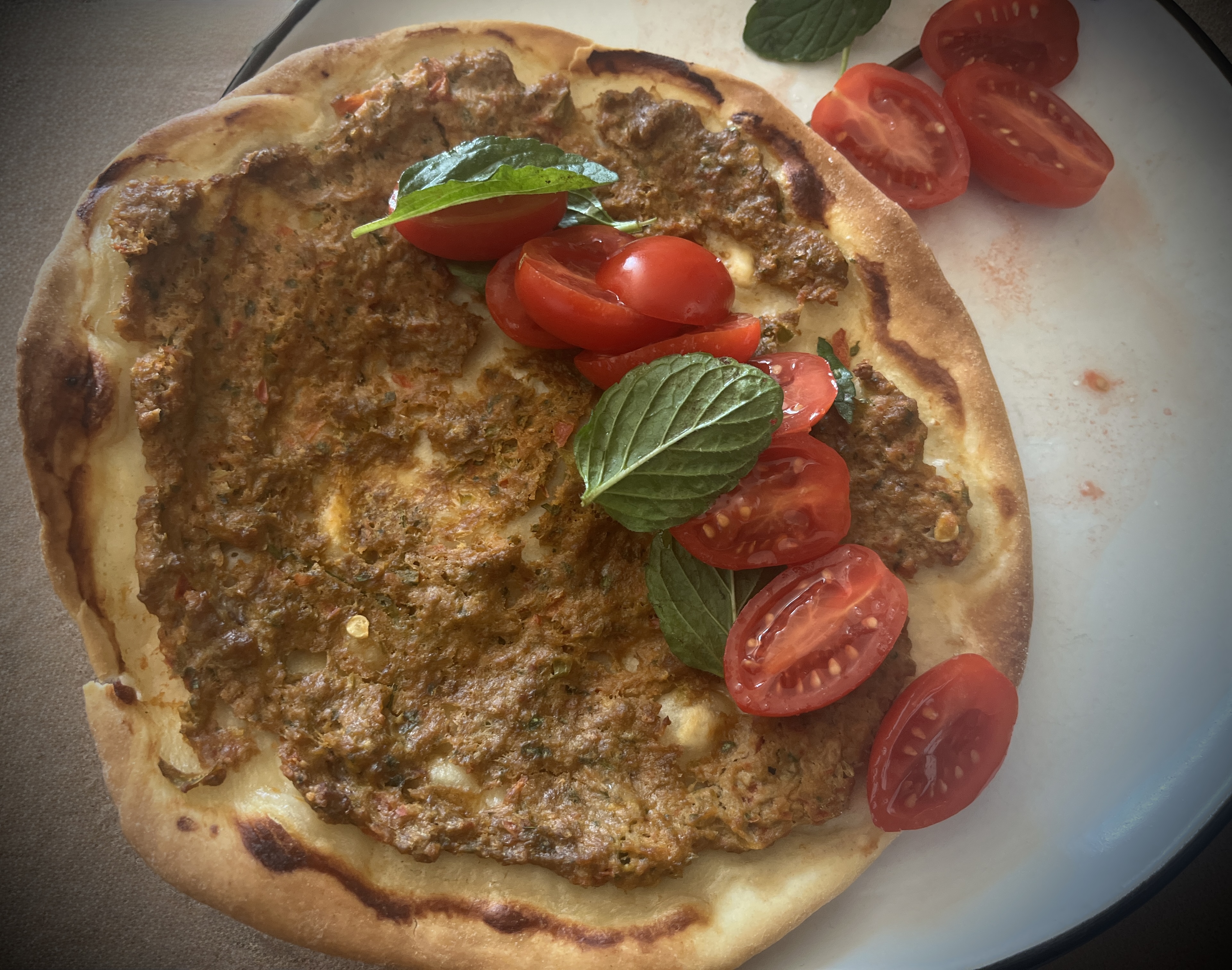 Image of Or try it with chopped tomatoes and mint. 