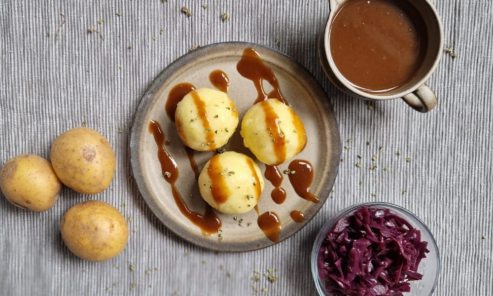 Vegane Kartoffelknödel | Omas Klöße