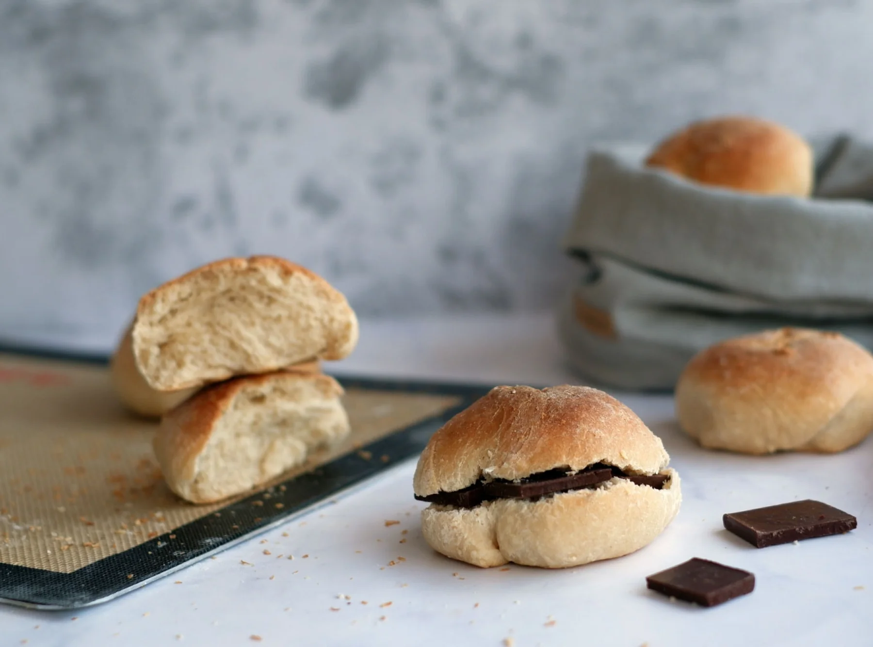 Pãezinhos de coco