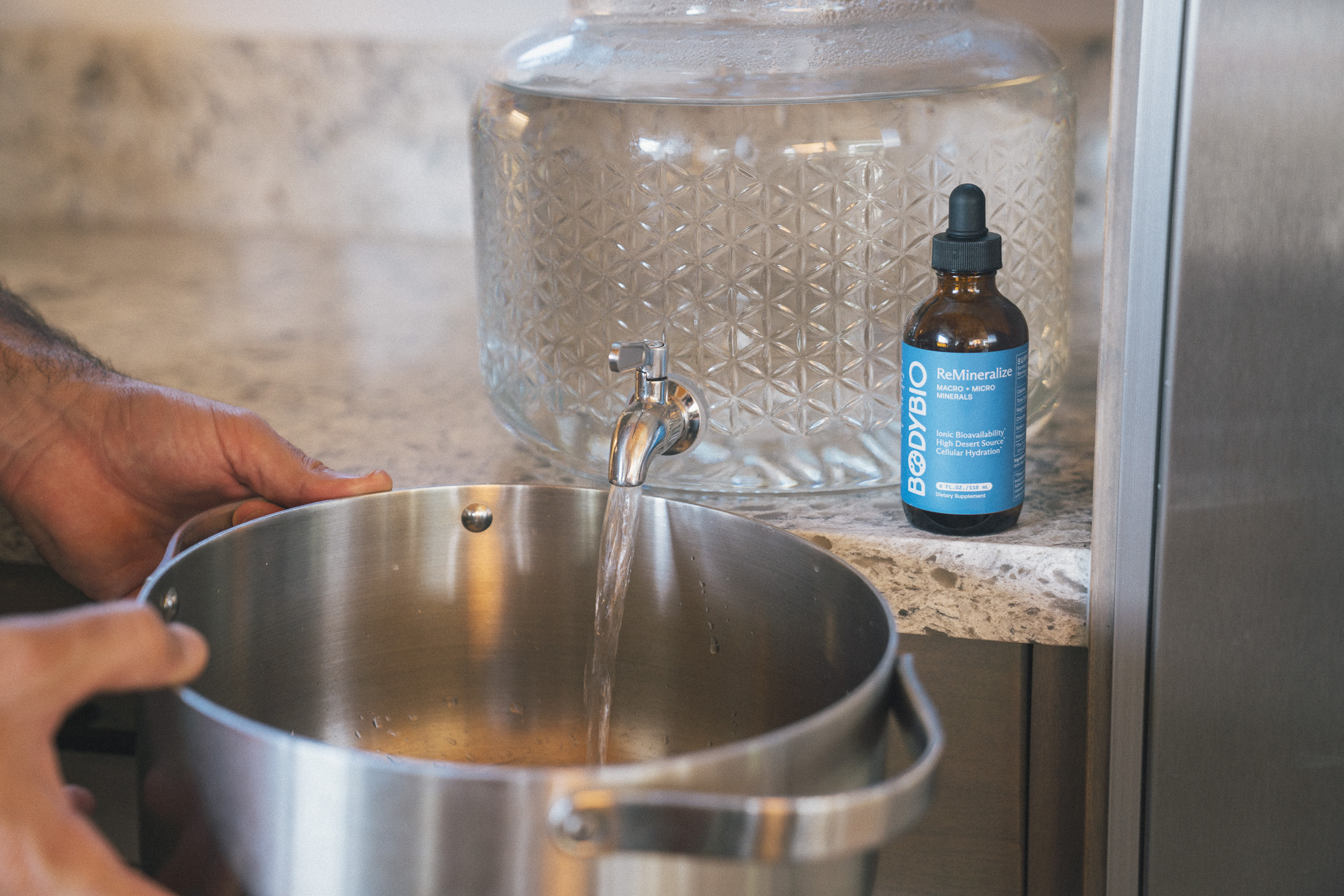 Image of Warm the broth