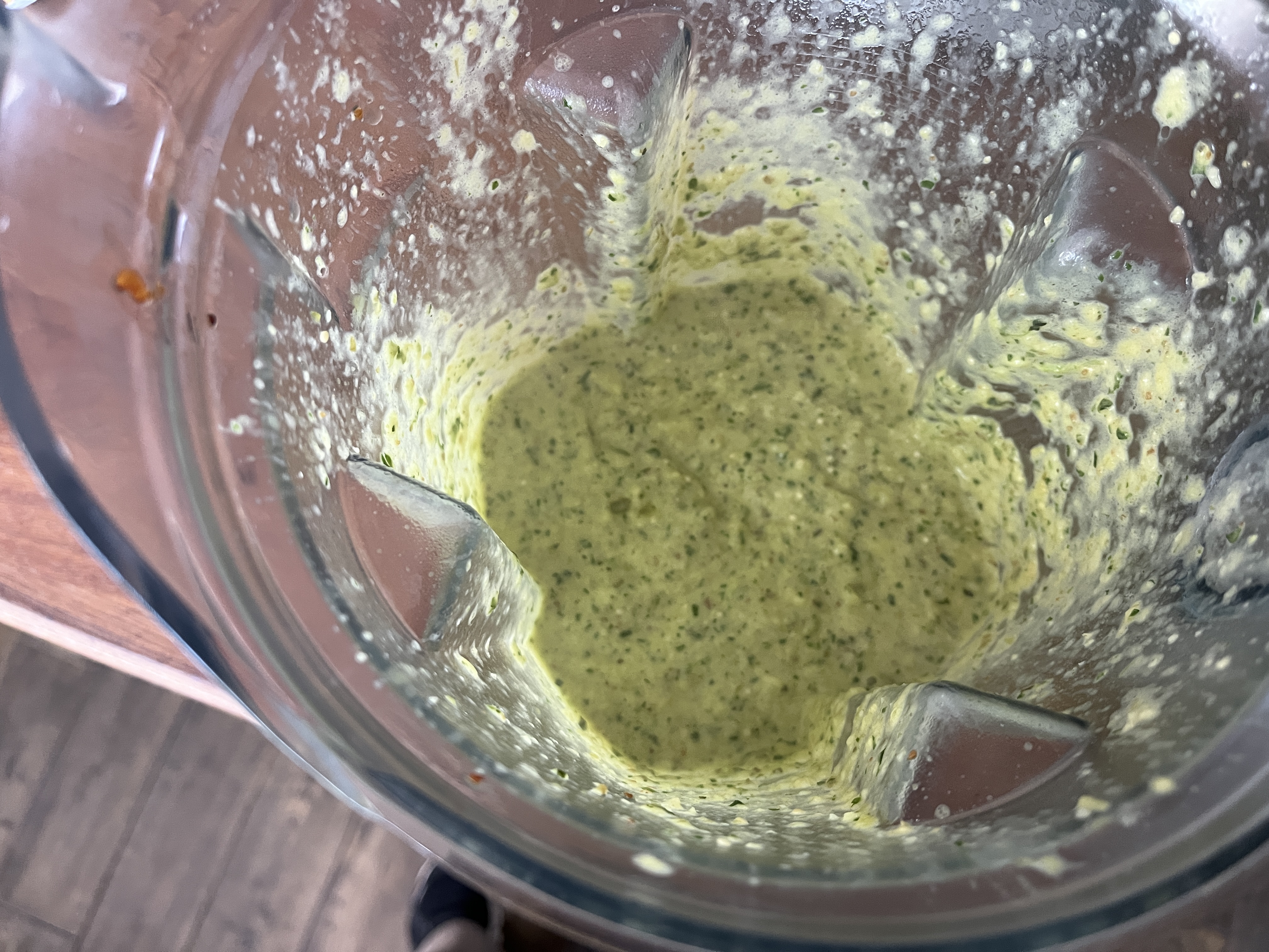 Image of Blend mixture until you have a smooth puree. 