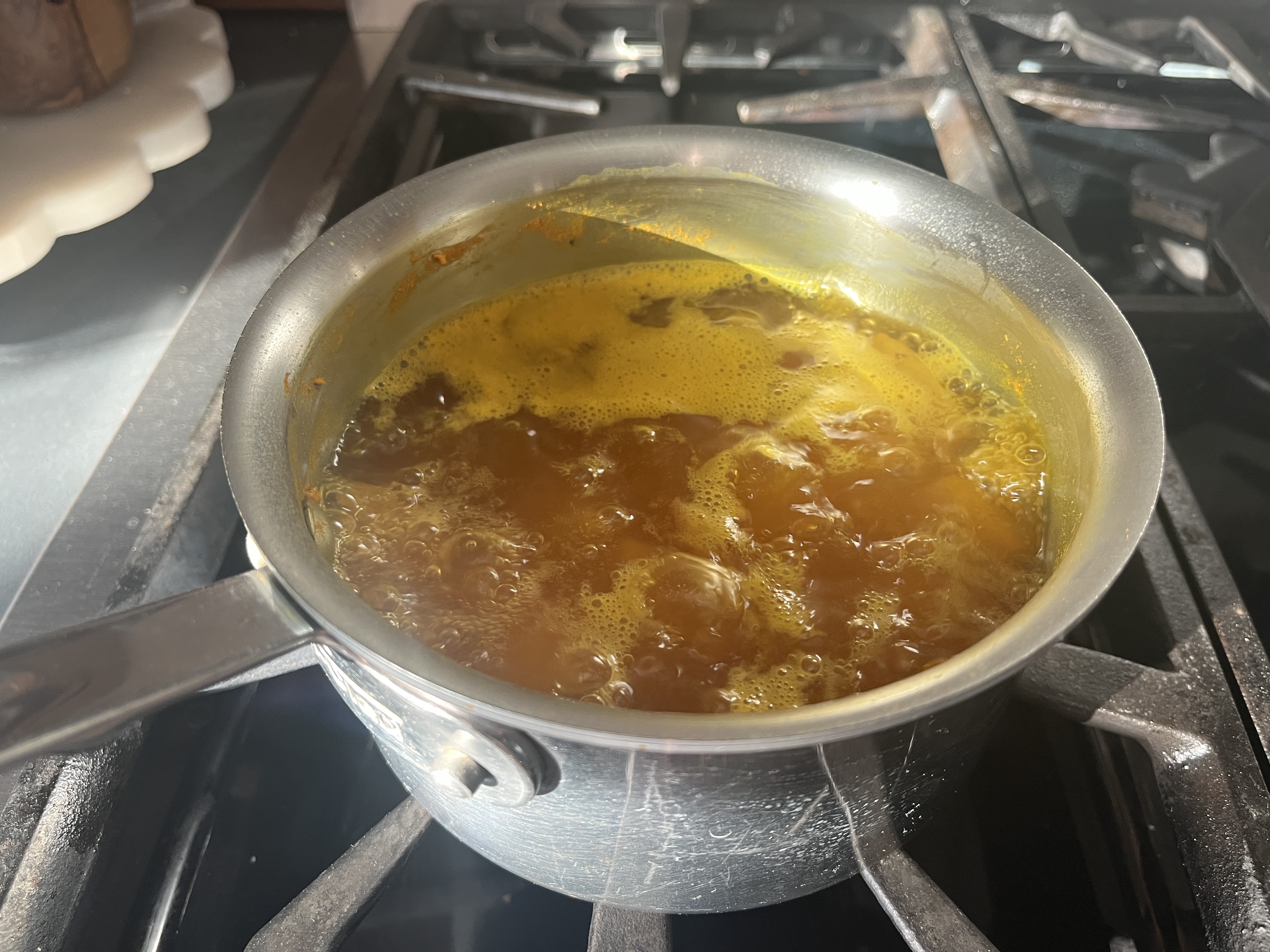 Image of Add chopped potatoes to a pot of salted water. Sprinkle...