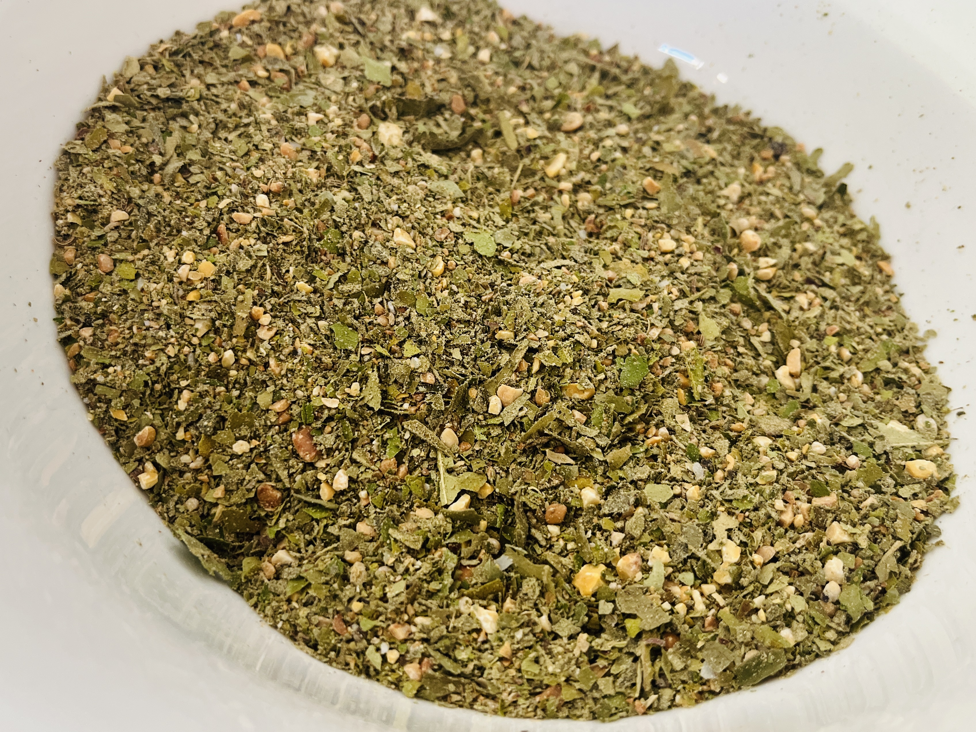Image of Add the spice powder to the ground curry leaves and...