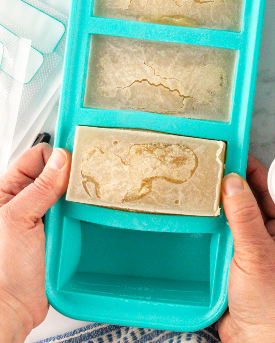 Image of Remove trays from the freezer when ready to use or...