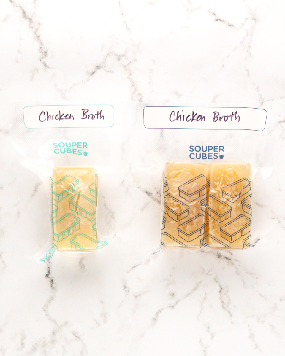 Image of Optional: Place cubes in a Souper Cubes Vacuum Sealed Bag...