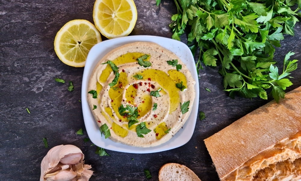 Mutabal | Creamy Eggplant Dip with Yogurt