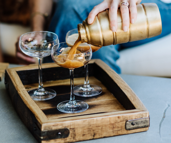 Image of Add 1 part mixer to 1 part vodka, along with...