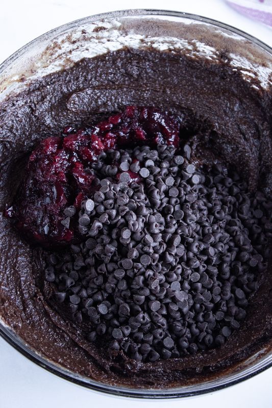 Image of Fold in cherries and chocolate chunks