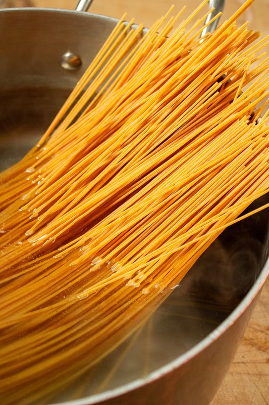 Image of Boil the dry pasta as instructed on the package. Do...