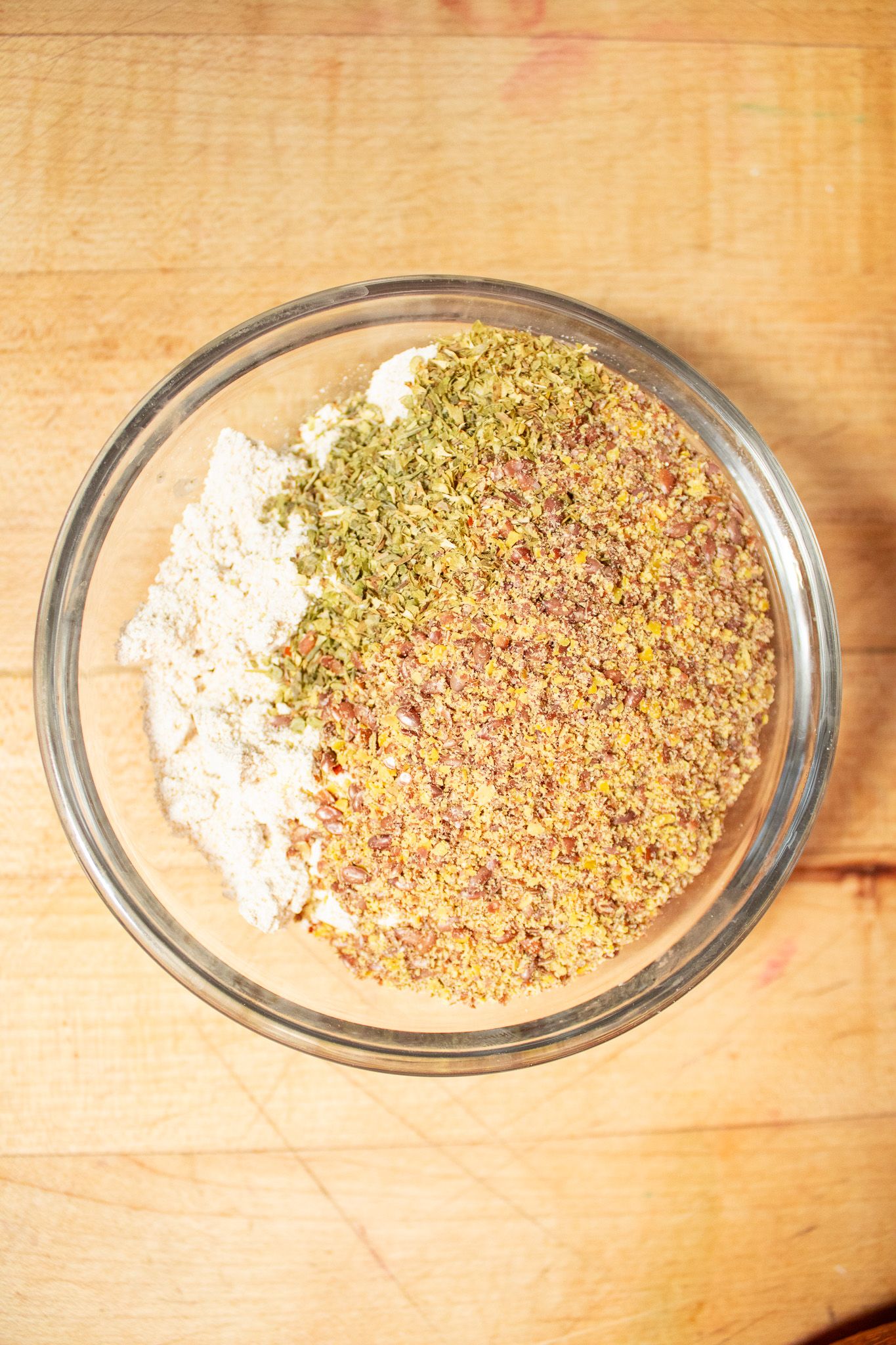 Image of Add in seasoning and combine. 