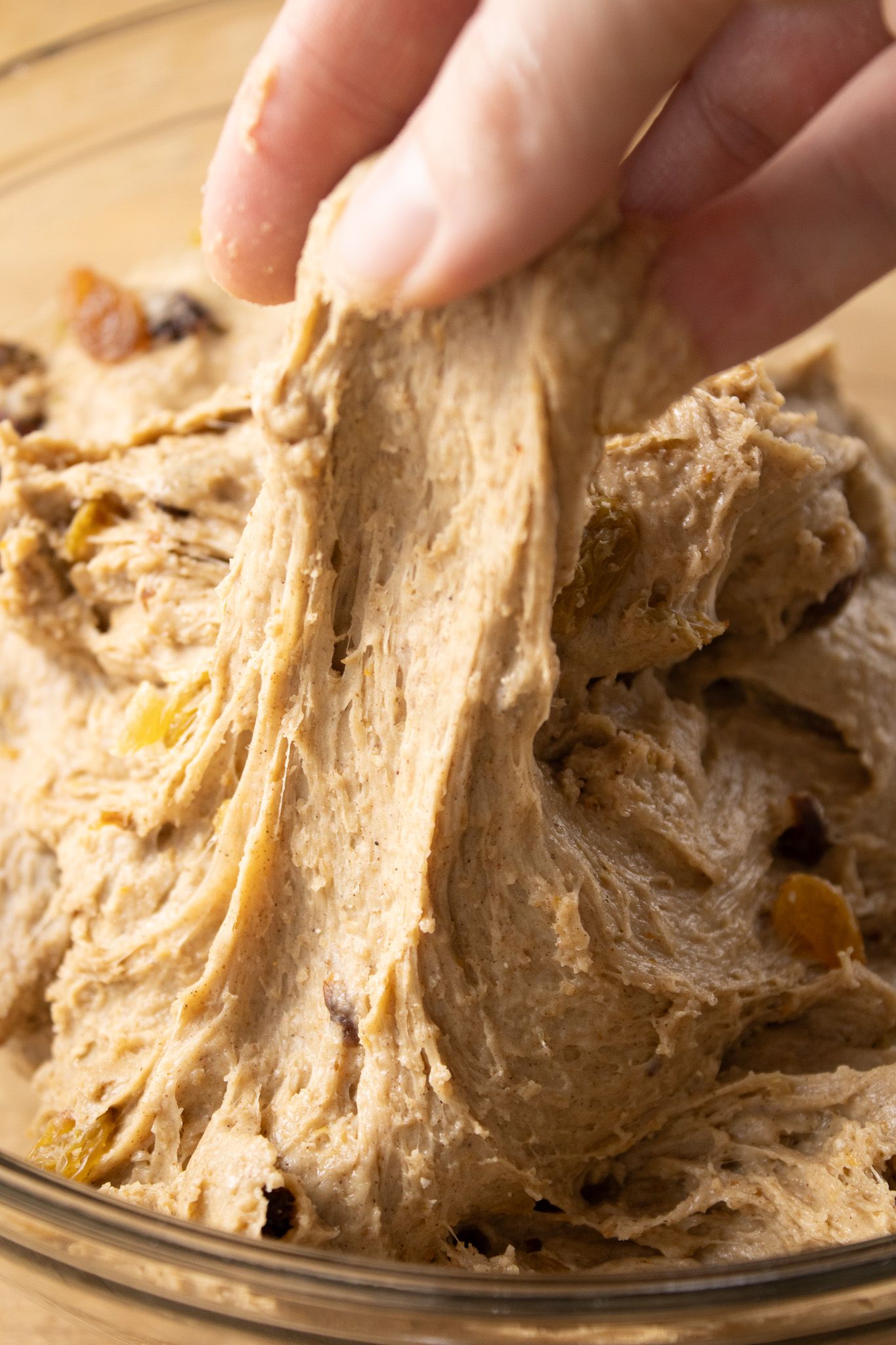 Image of Mix with dough hook for 5 minutes. Until smooth and...