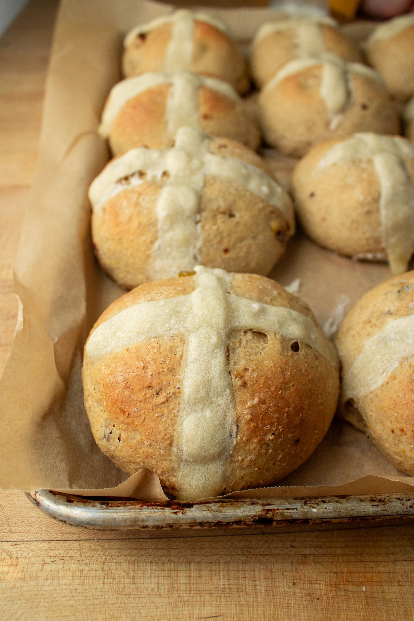 Image of Bake for 22 mins or until buns are golden brown....