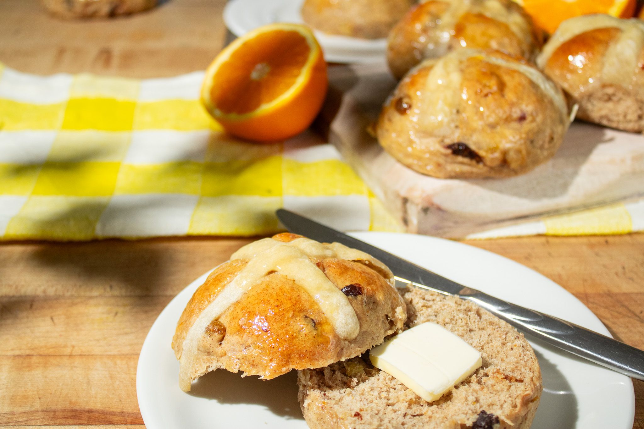 Image of Enjoy with butter. 