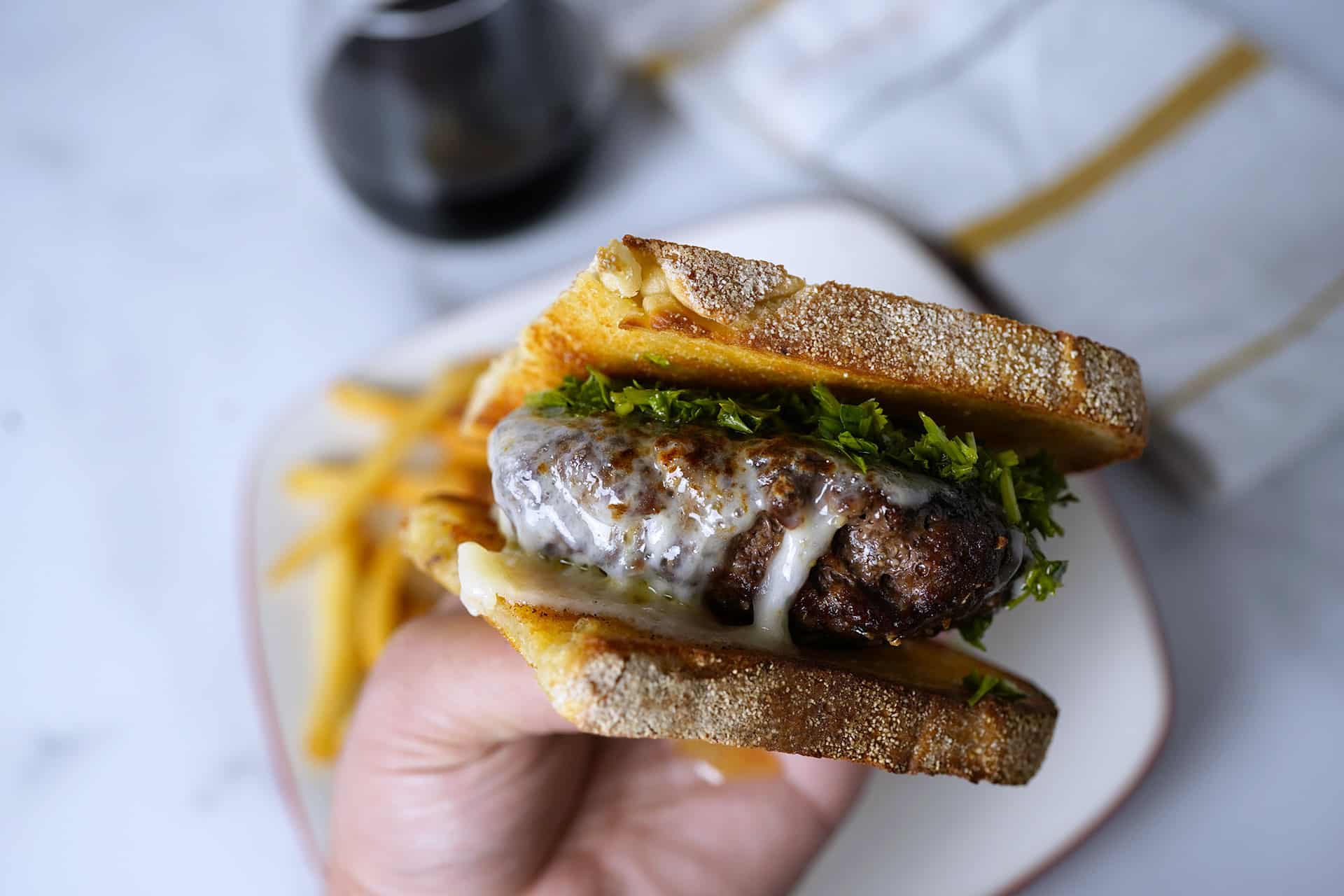 Argentine Chimichurri Burger Recipe