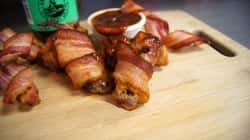 Bacon Wrapped Chicken Wings Recipe