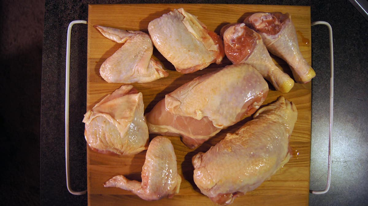 Baked Cut Up Chicken Recipe
