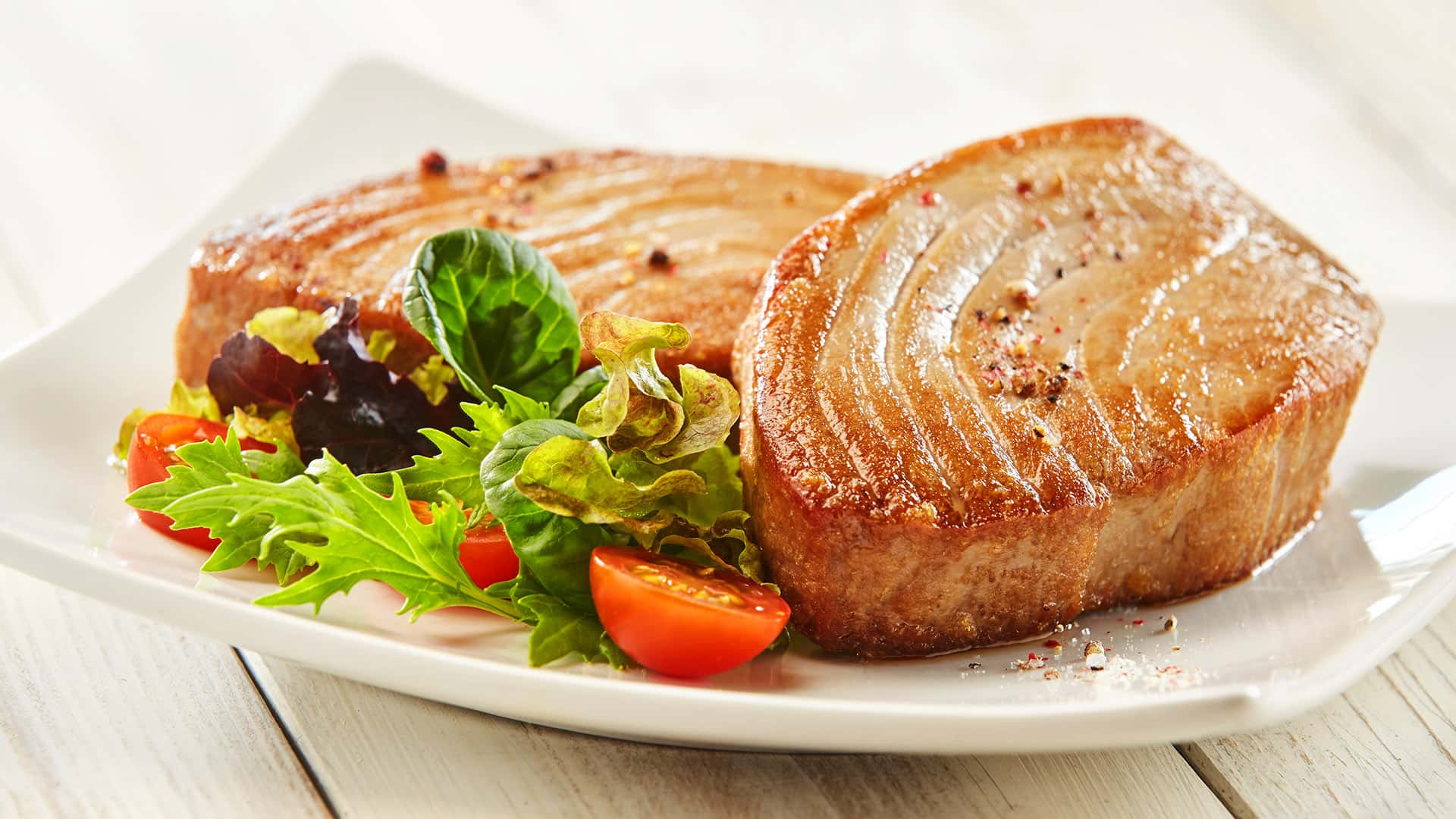 Balsamic Glazed Tuna Steaks Recipe