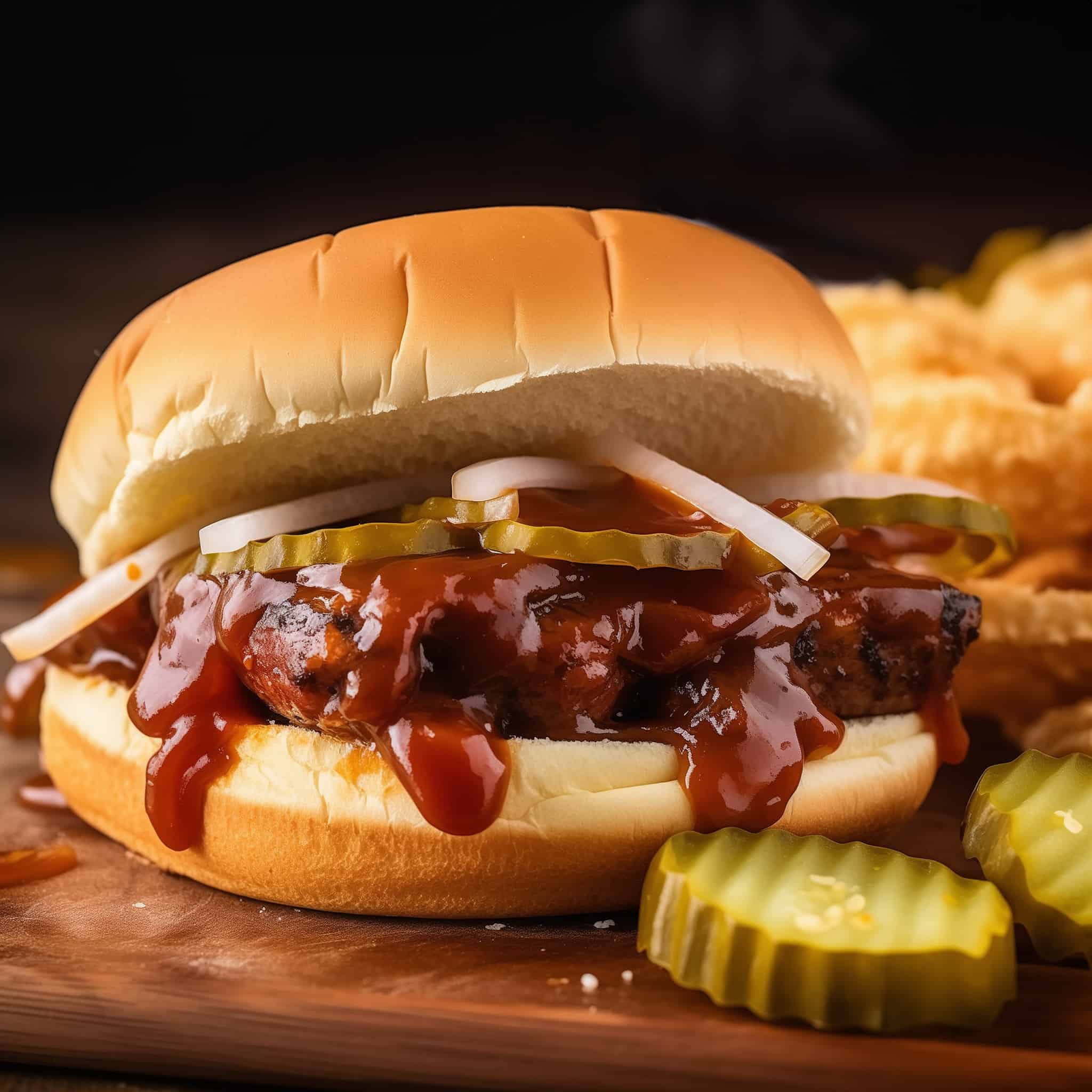 Homemade McRib® Sandwich