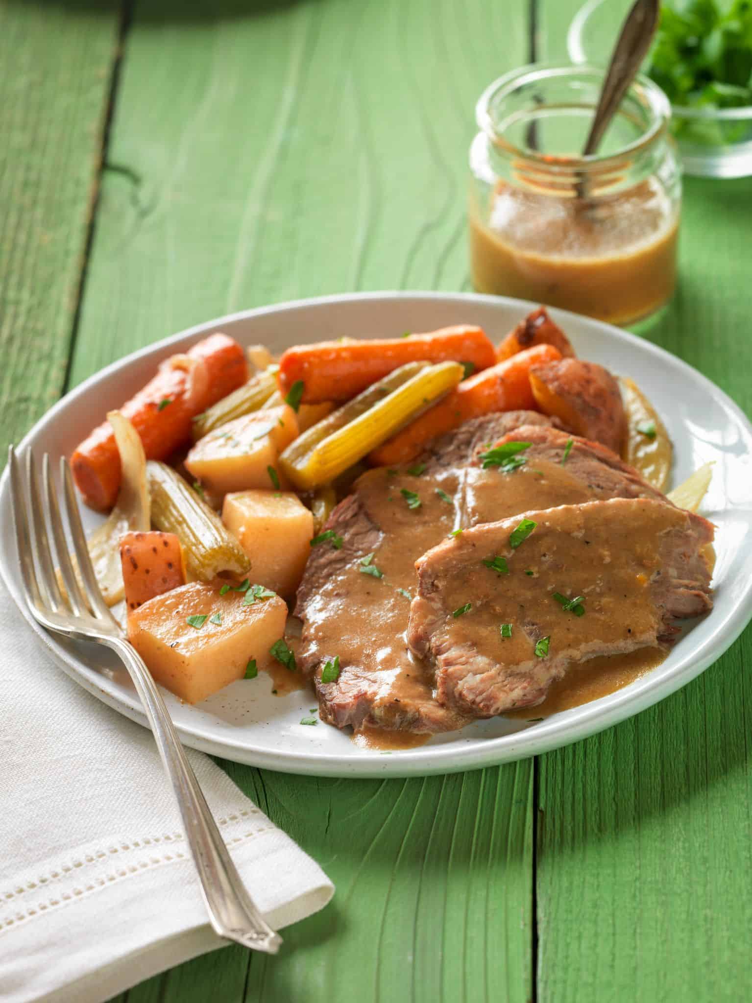 Irish-Inspired Beef Roast and Vegetables