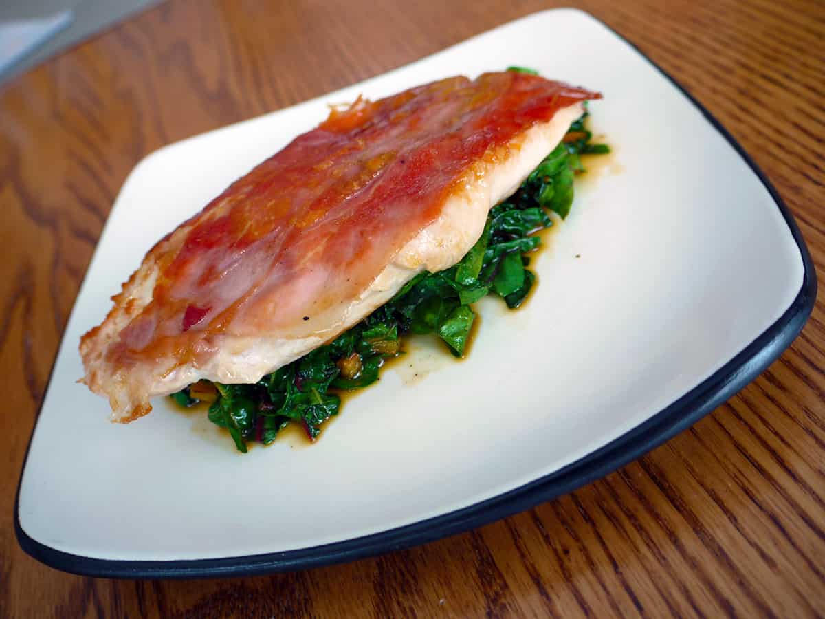 Prosciutto Wrapped Chicken Breast