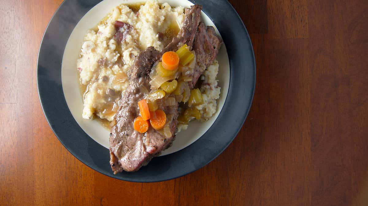 Red Wine Braised Country Style Ribs
