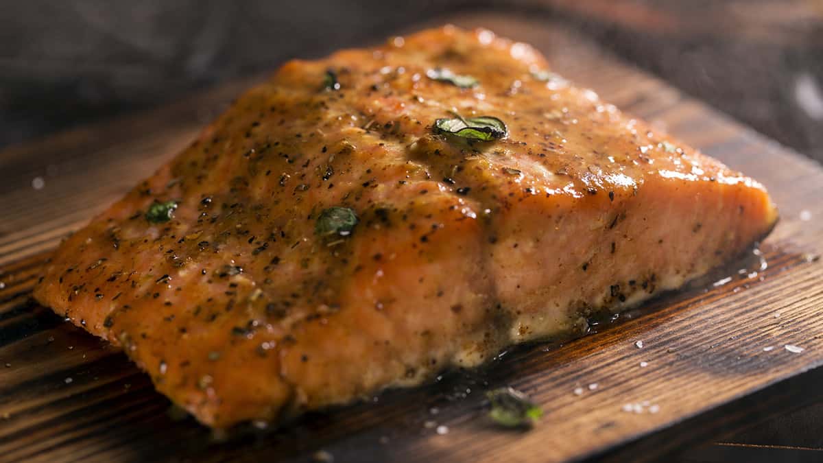 Scotch Cedar Plank Salmon