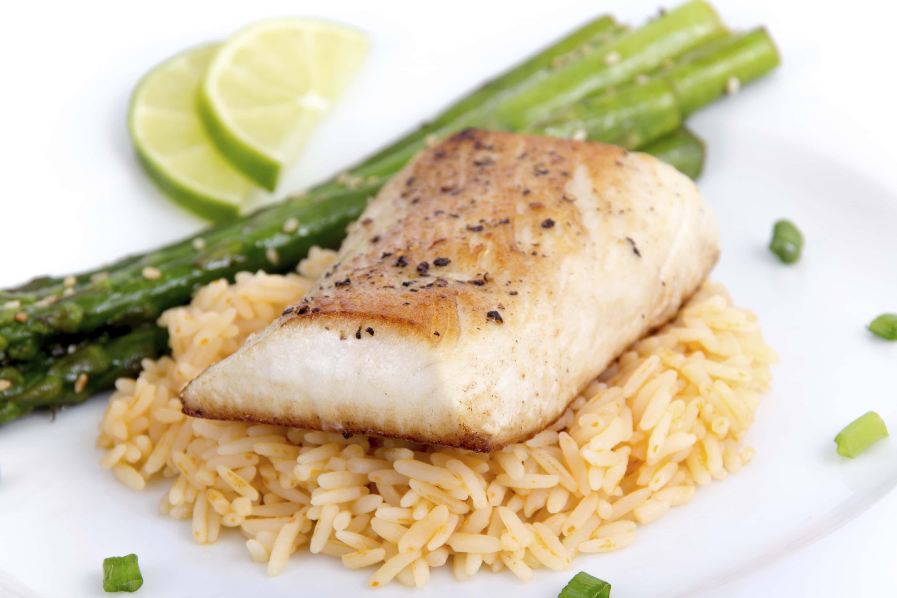 Seared Mahi Mahi with Lemon Butter Sauce