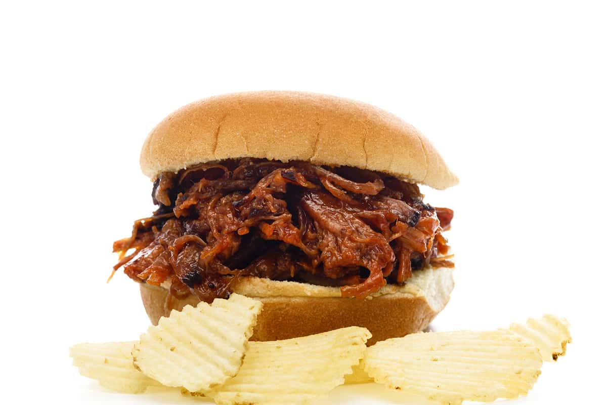 Shredded BBQ Beef Sandwich