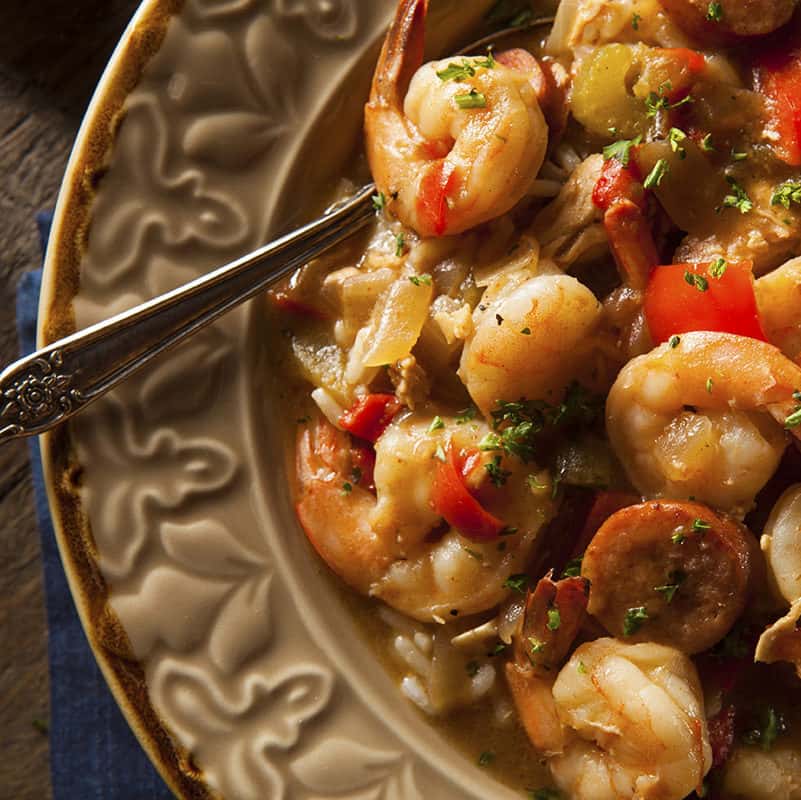Shrimp and Andouille Gumbo