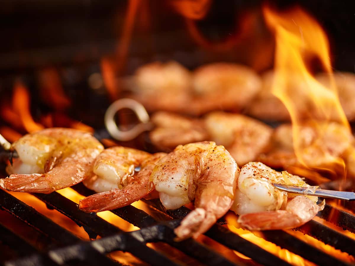 Simple & Delicious Grilled Shrimp Skewers