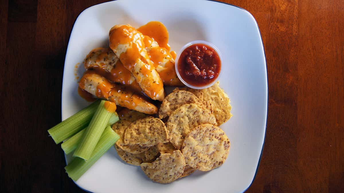 Slow Cooker Buffalo Ranch Chicken Tenders