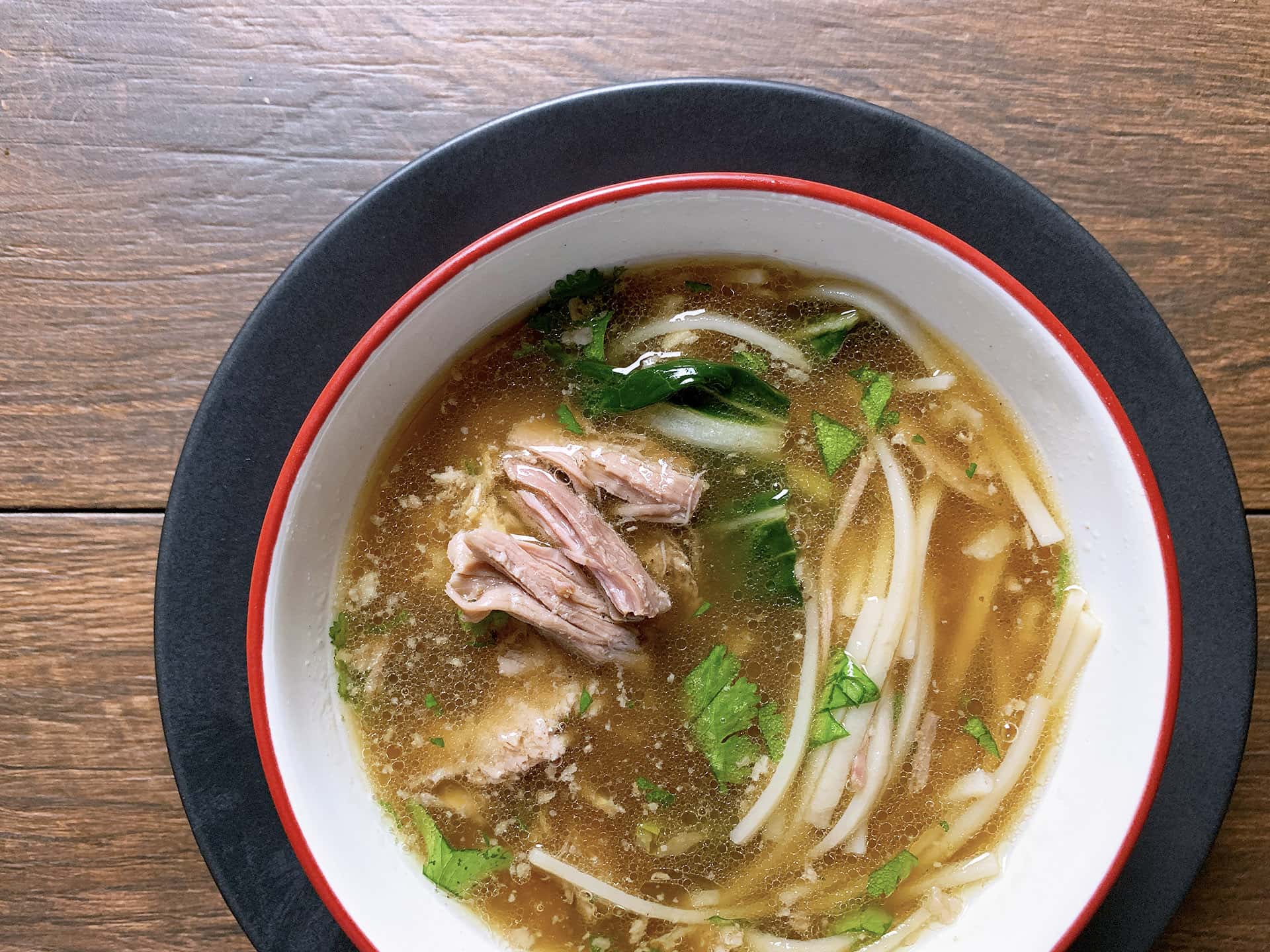 Slow Cooker Pork & Noodle Bowls