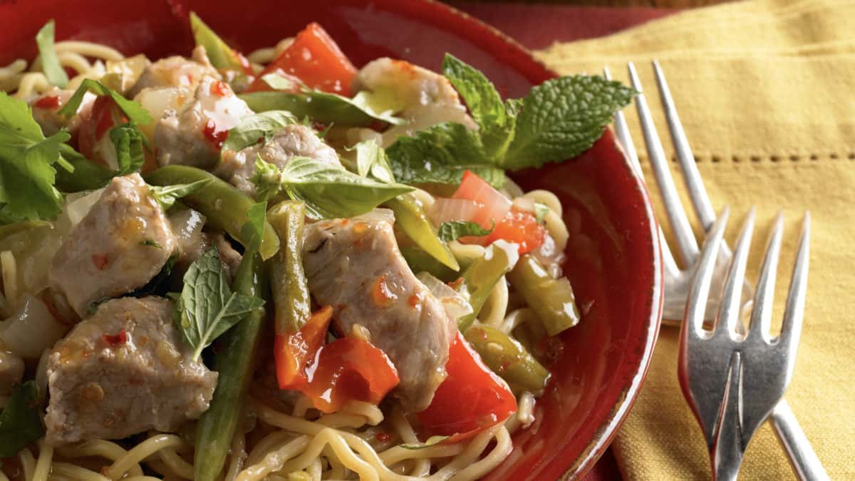 Sweet and Spicy Thai Pork Loin