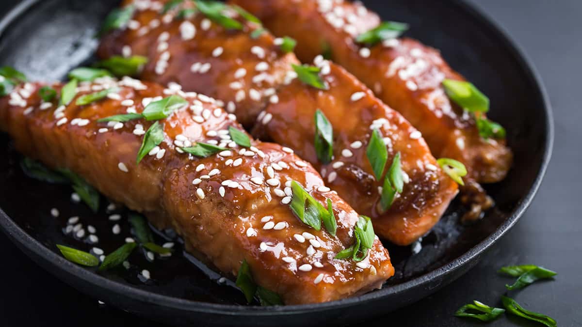 Teriyaki Glazed Salmon