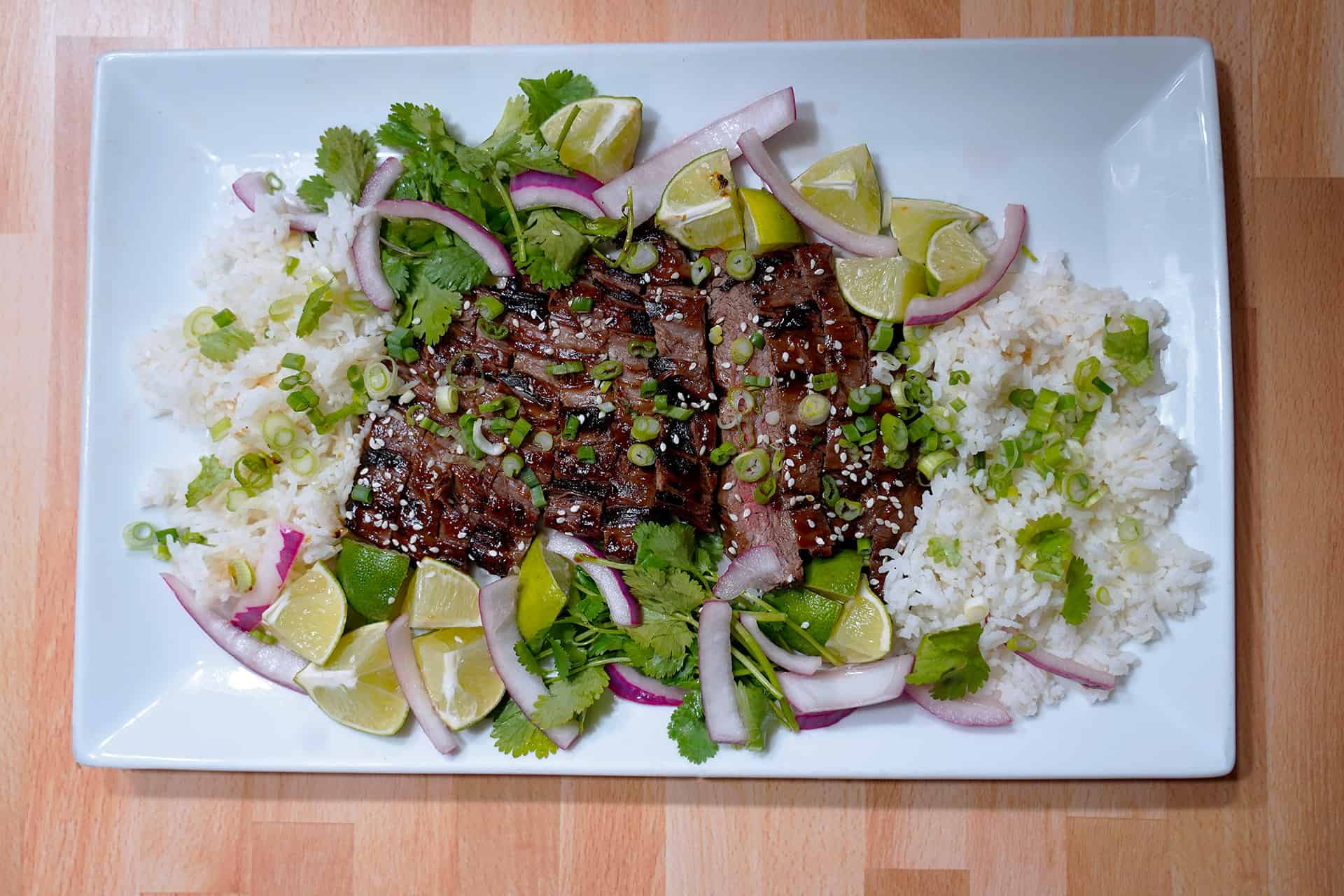 Teriyaki Grilled Flank Steak