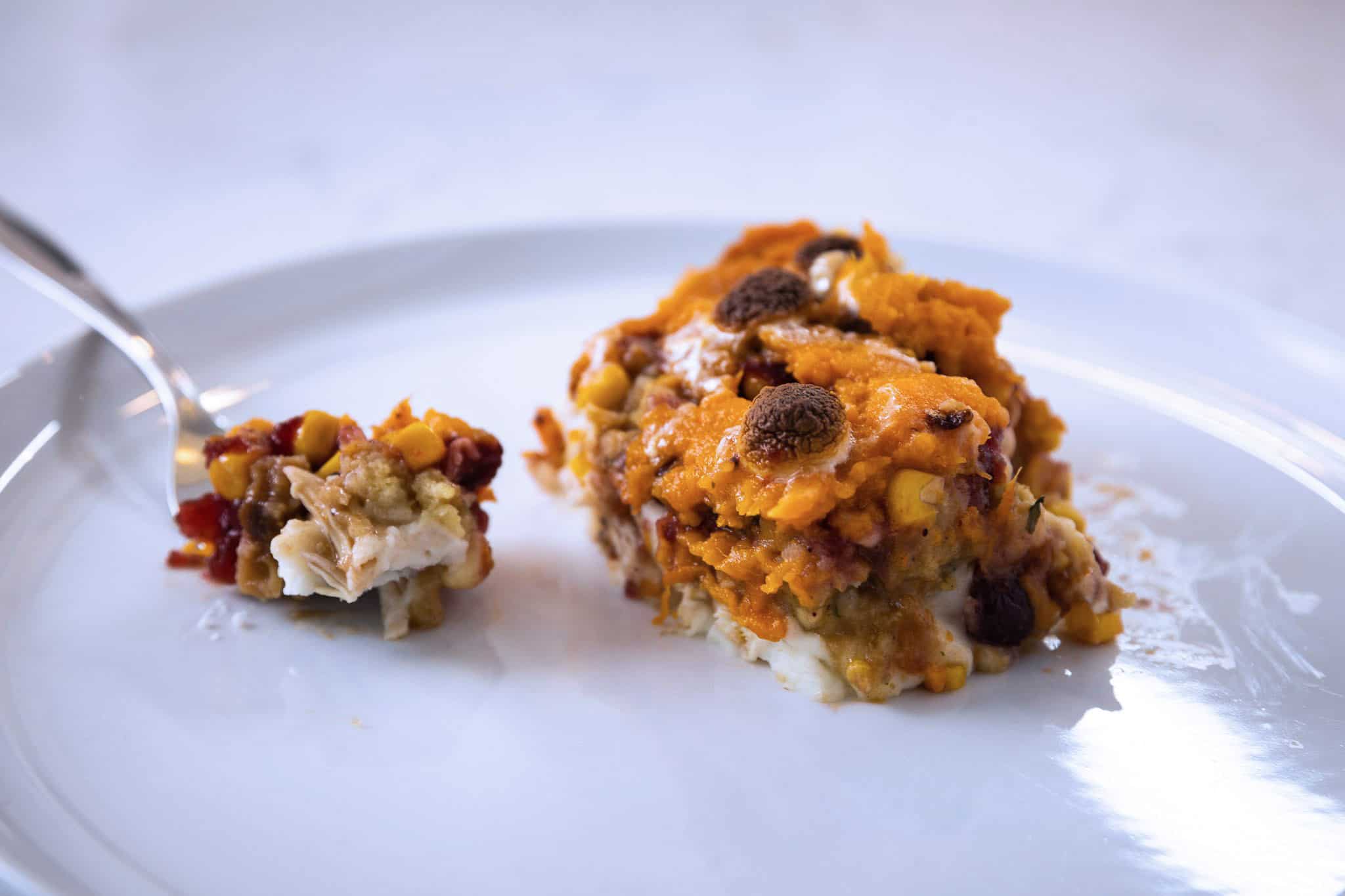 Thanksgiving Seven Layer Dip