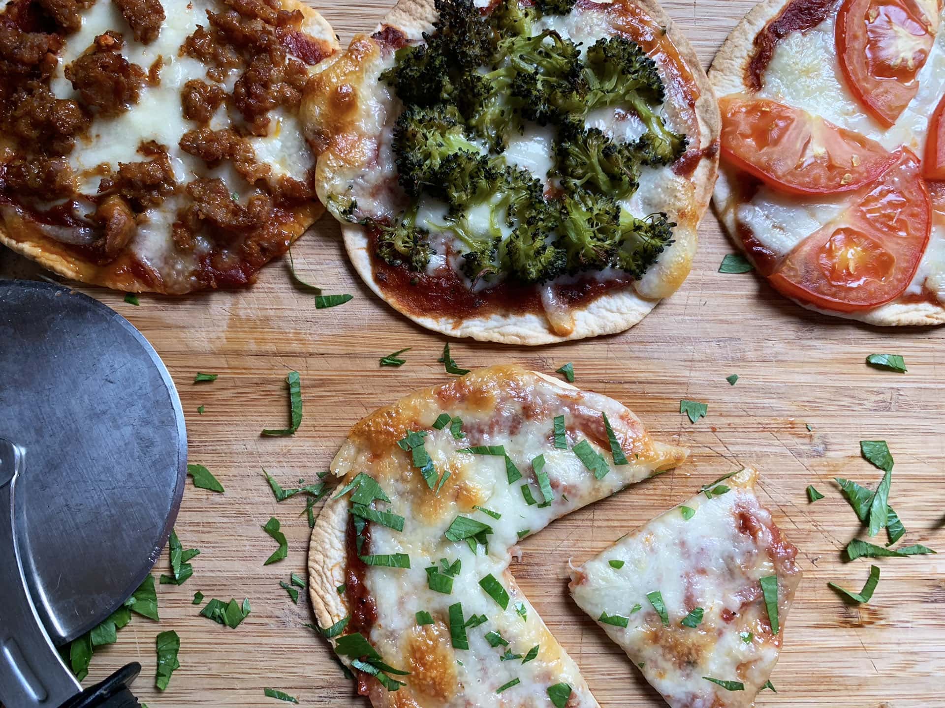 Tortilla Pizzas