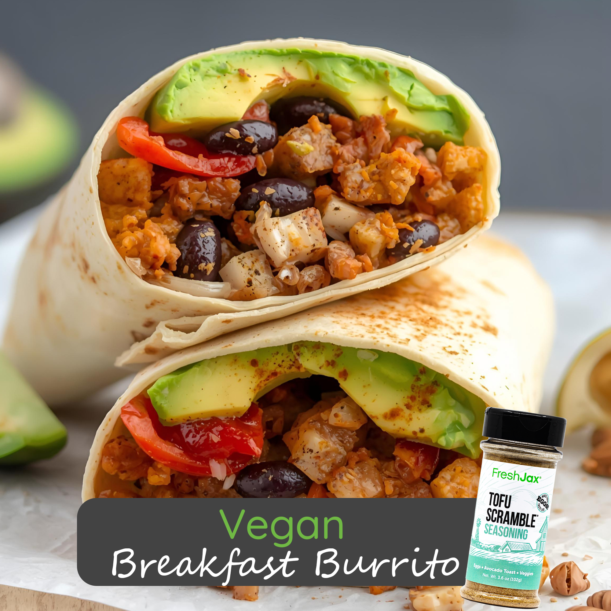 Vegan Breakfast Burrito