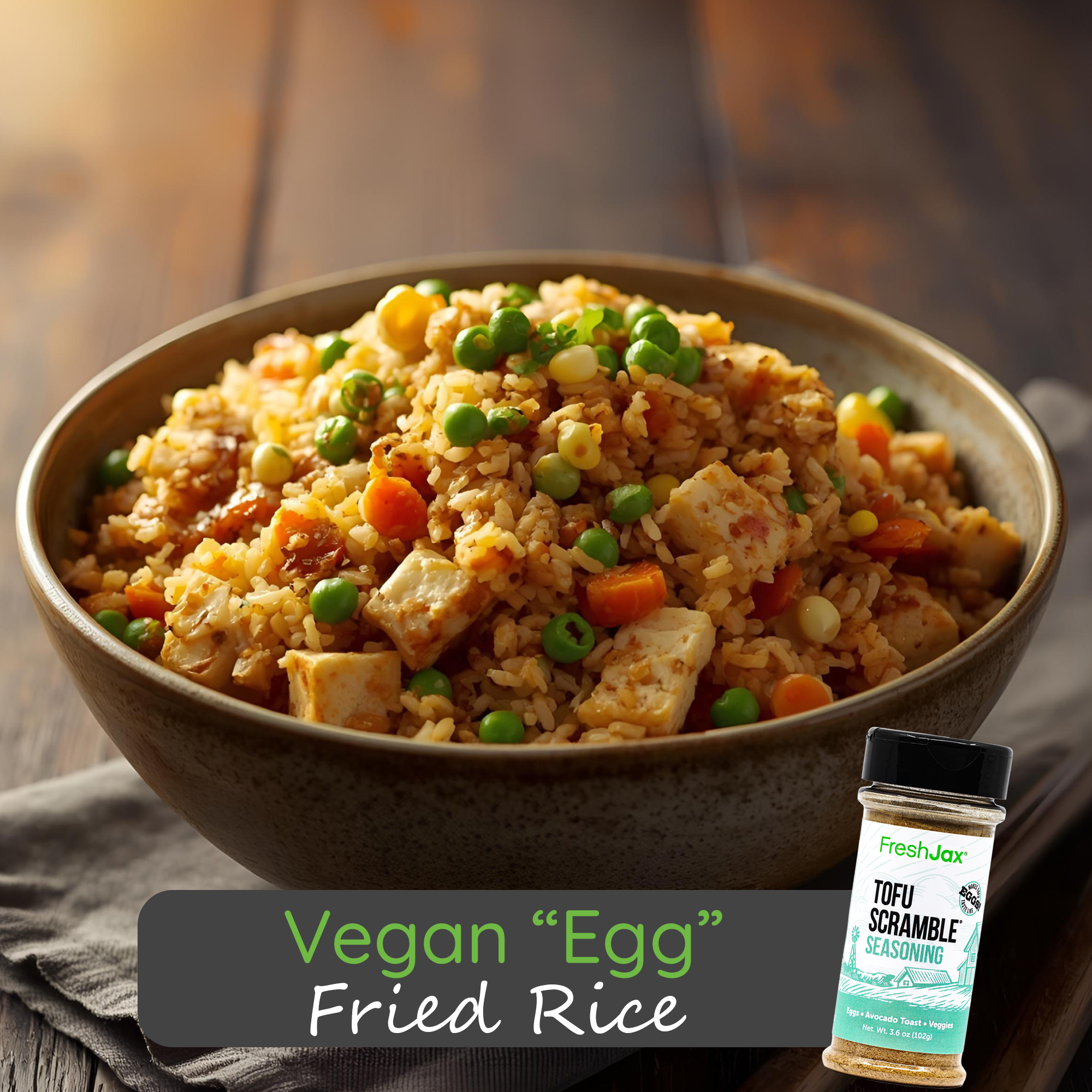 Vegan “Egg” Fried Rice