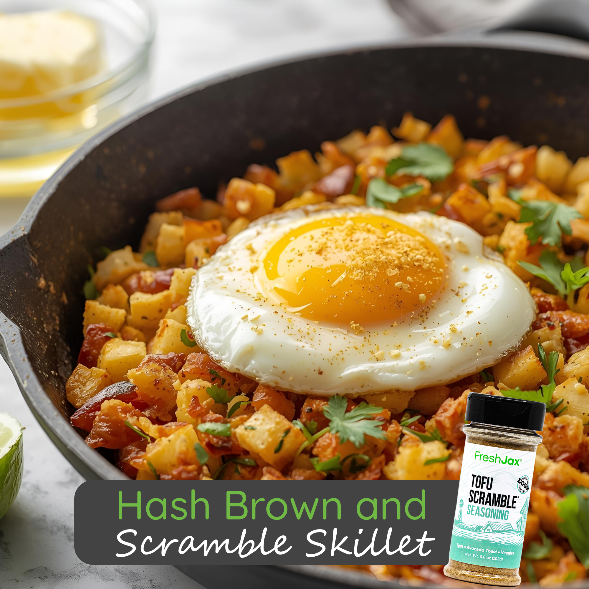 Hash Brown & Scramble Skillet