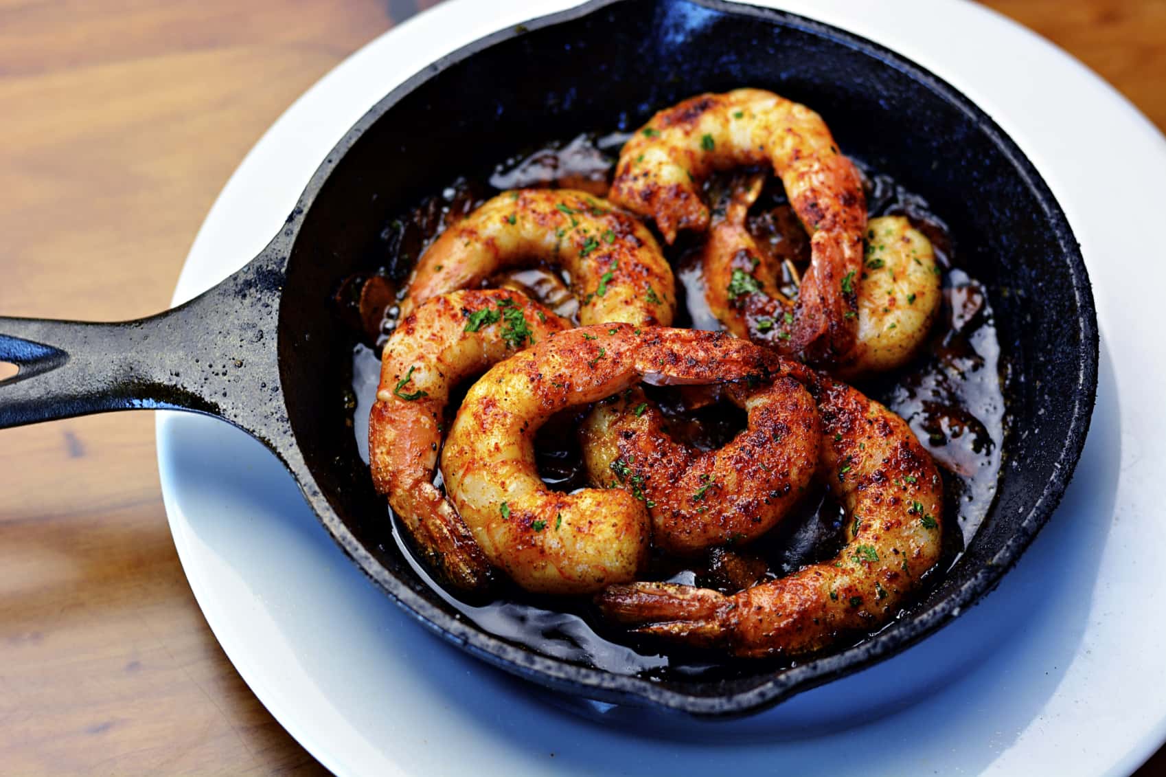 Whiskey Jerked Shrimp