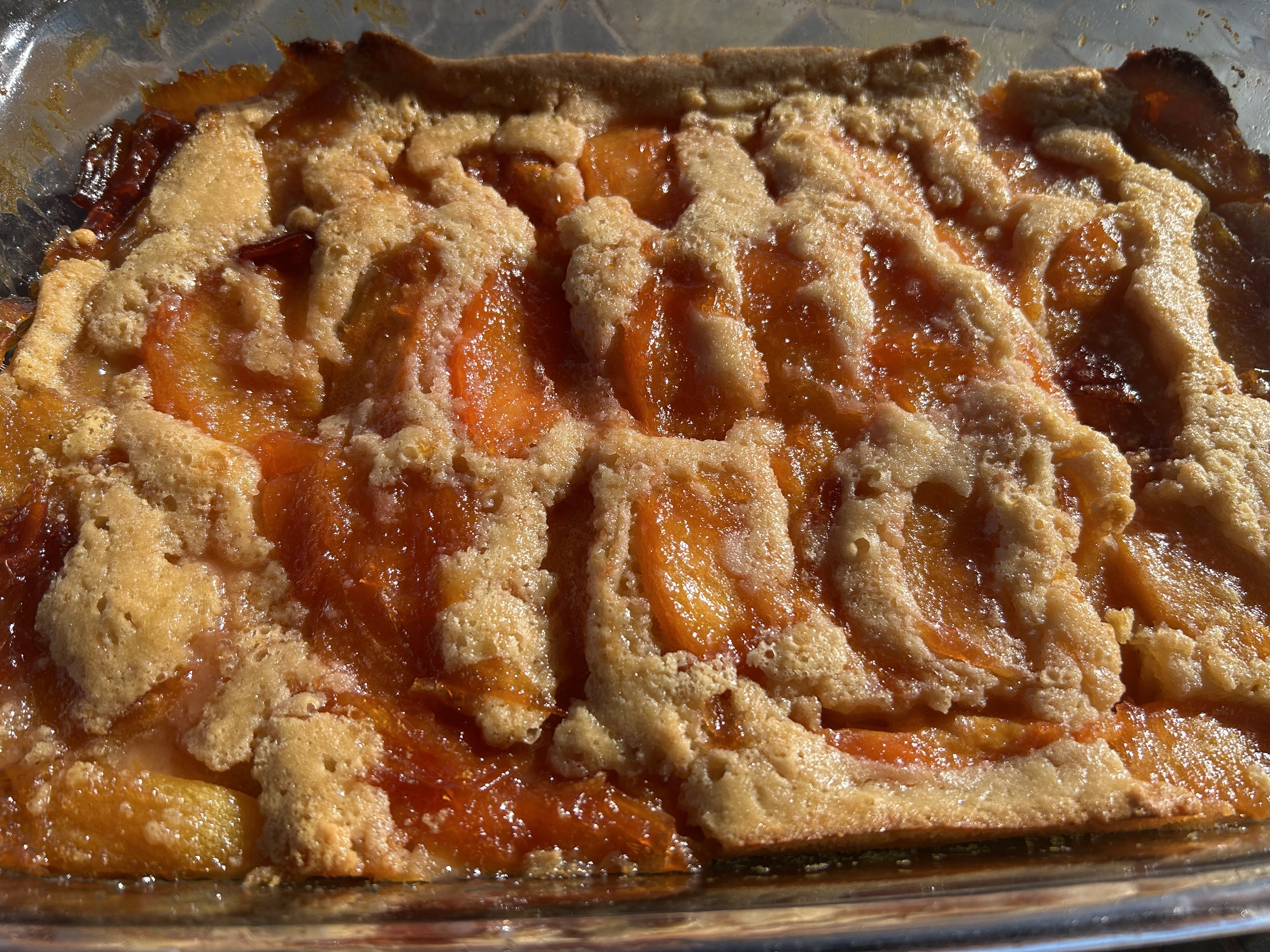 Grandma Teel's Old Fashioned Brown Sugar Sugar Rush Peach Peach Cobbler