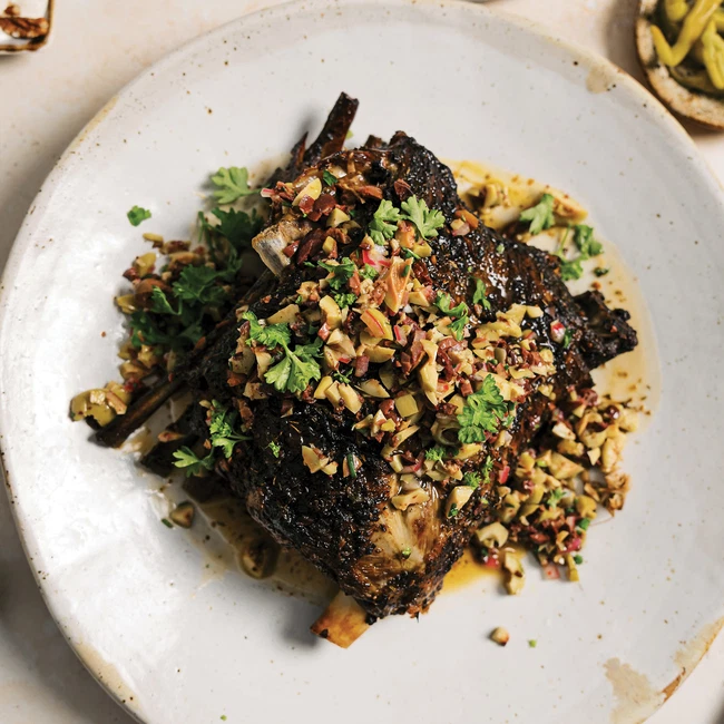 Slow-Cooked Lamb Shoulder